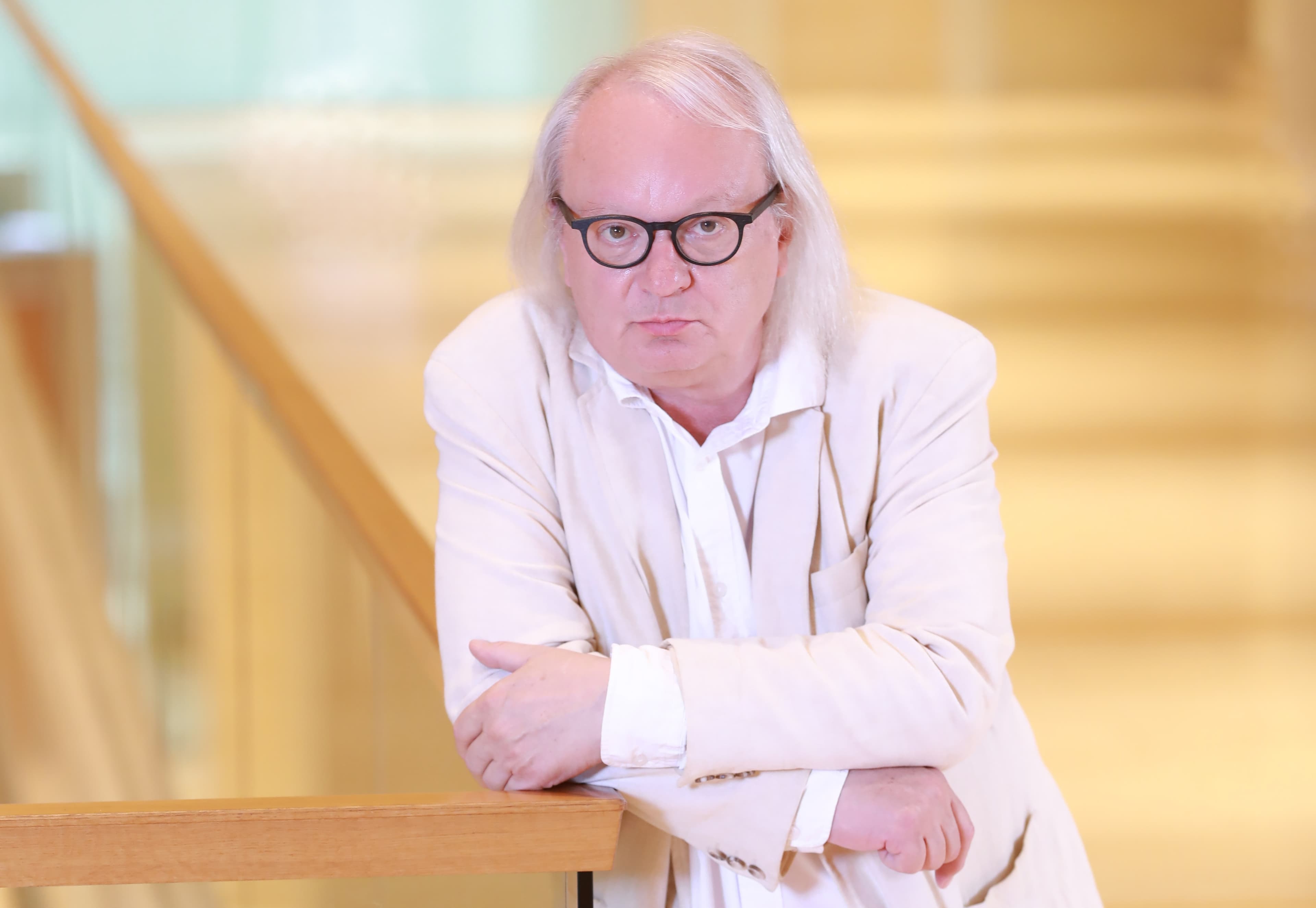 Le compositeur Philippe Manoury