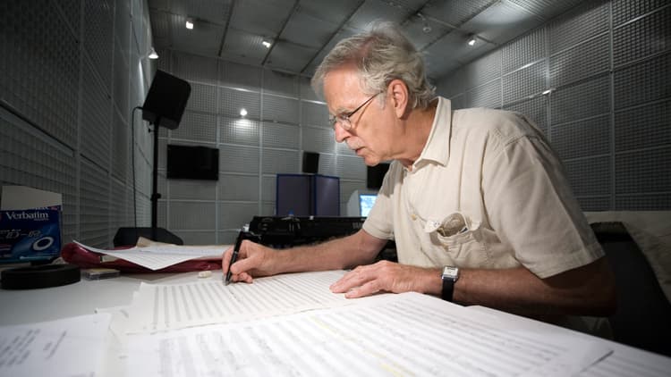 Le compositeur Jonathan Harvey