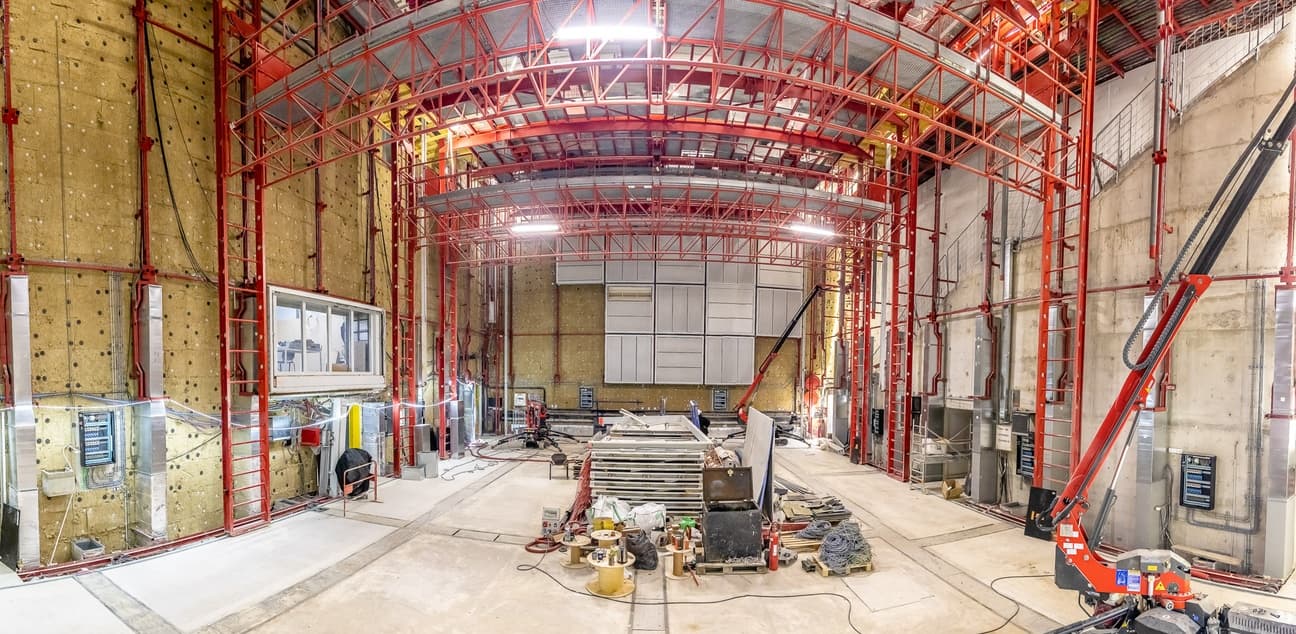 Travaux Espace de projection 