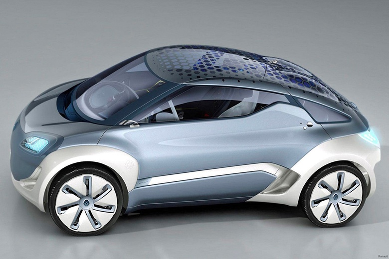 Concept-car Zoe (Renault) : design sonore du véhicule électrique  None